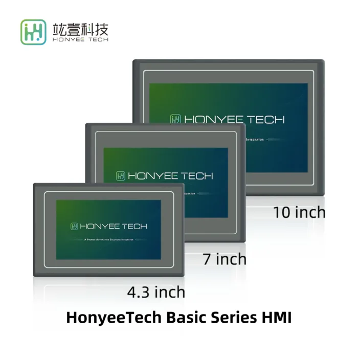 Honyee 4.3"/7"/10.1" Basic HMI Panel for Industrial Automation