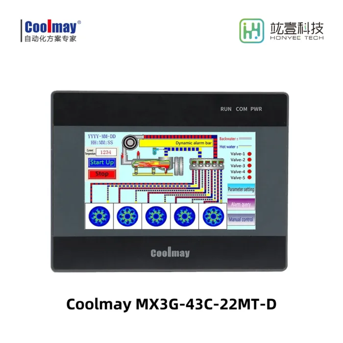 Coolmay MX3G-43C-22MT-D PLC+HMI All-in-One